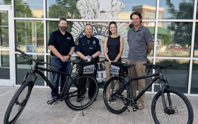 Volcanic Bikes Donates Patrol Bicycles to Omaha Police Foundation