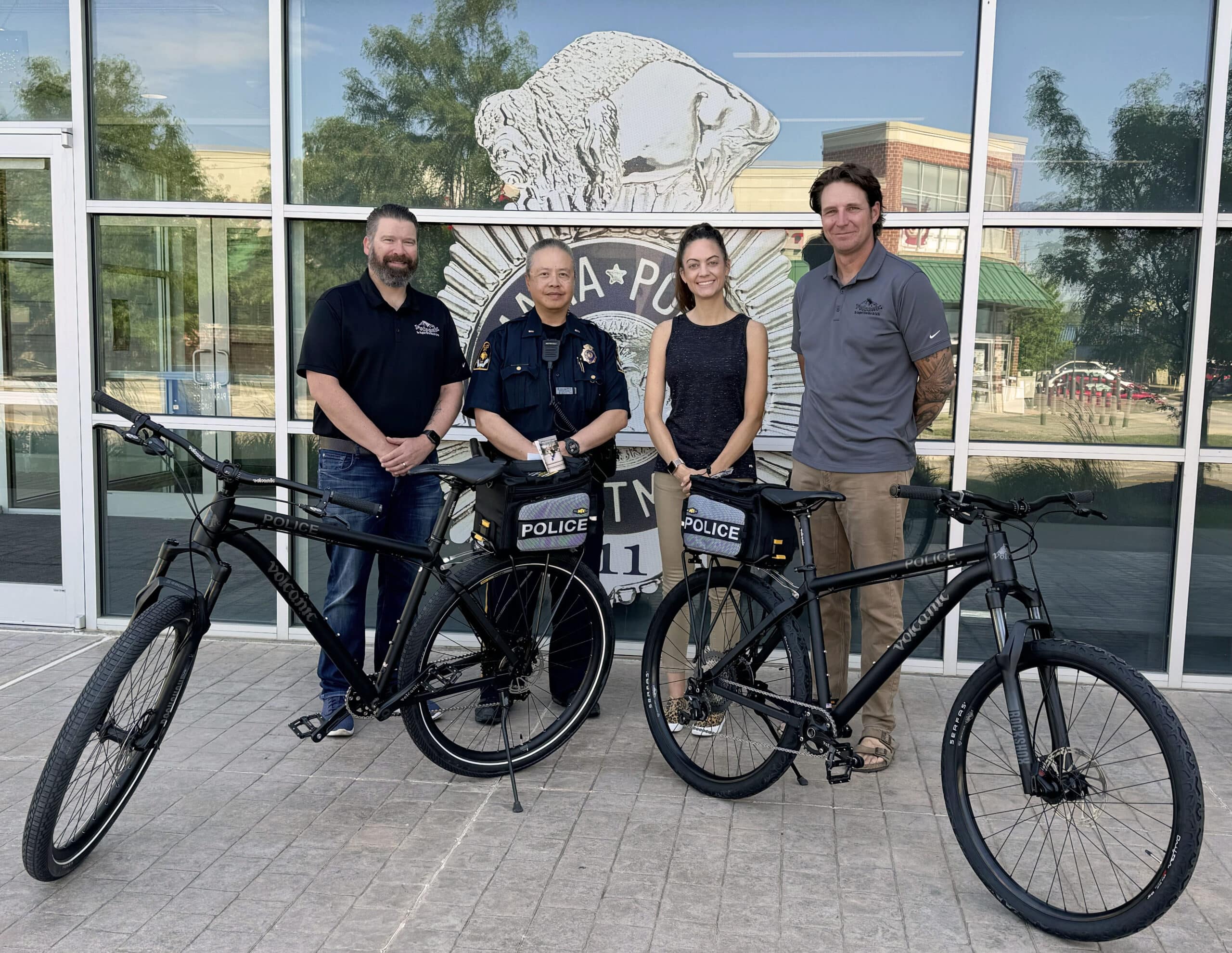 Volcanic Bikes Donates Patrol Bikes to Omaha Police Foundation