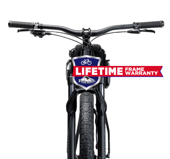 Lifetime Frame Warranty from Volcanic Bikes